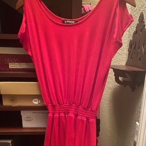 Red express dress